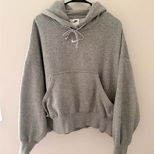 Nike Women's Heather Gray Hoodie